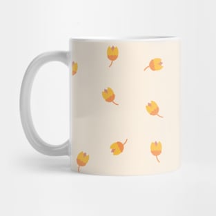 Scandi Tulips Peach Mug